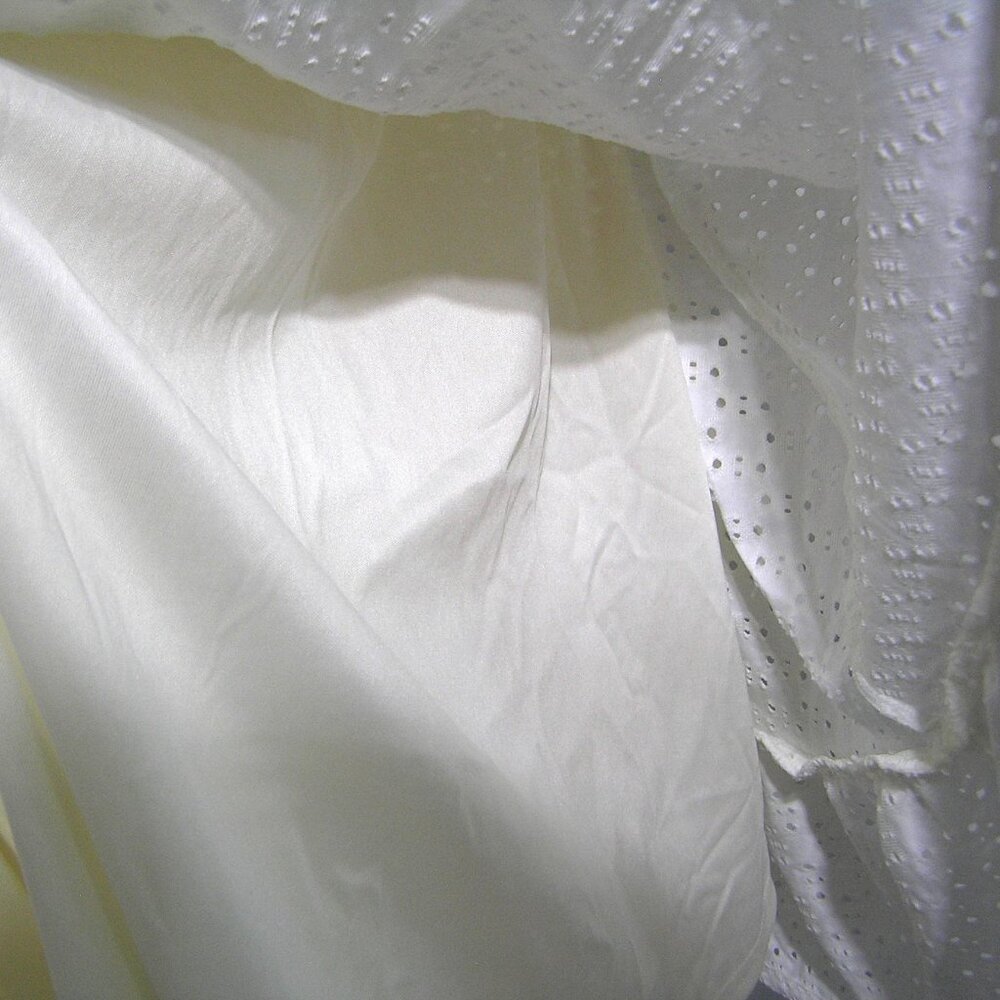 NWT White Eyelet Dress Faux Wrap Size 20W - Picture 14 of 15